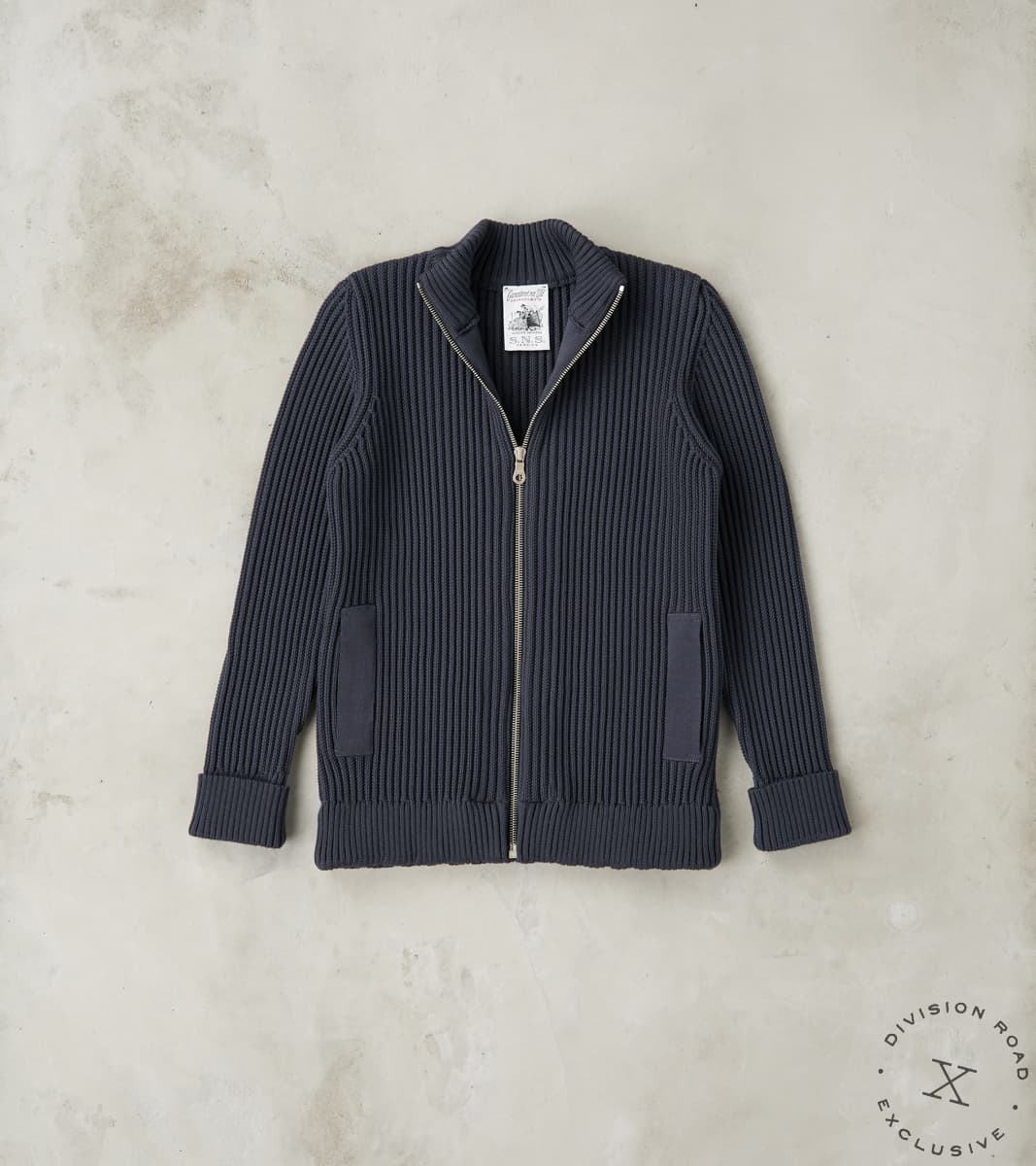 S.N.S. Herning x DR Ratio III Full Zip - Storm Grey – Division