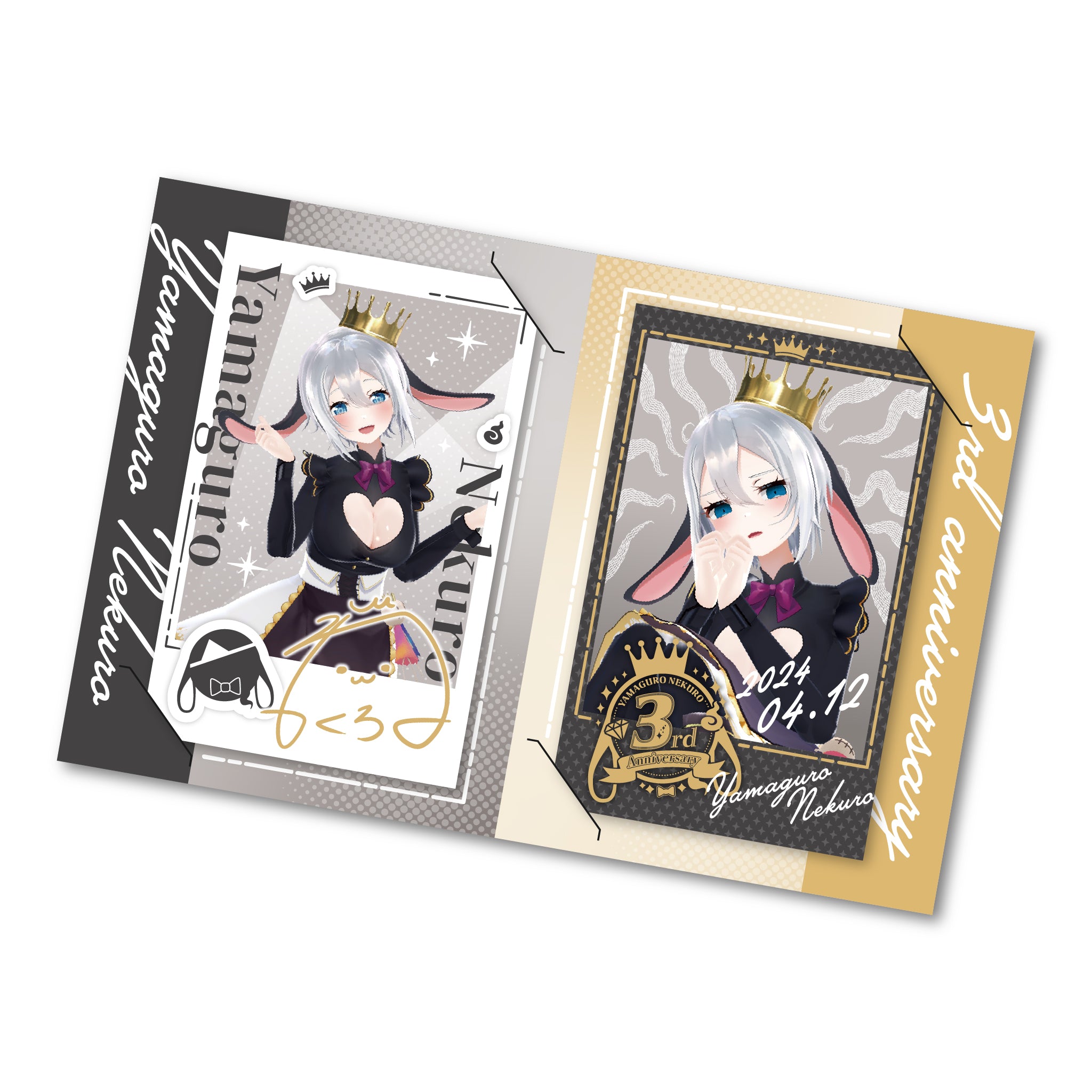 あおぎり高校 山黒音玄 3周年記念グッズセット – viviON BLUE