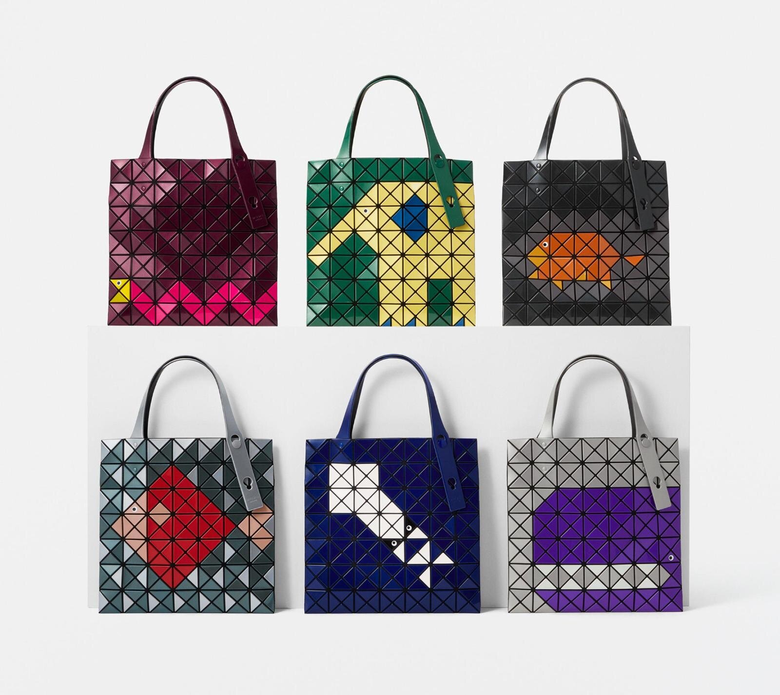 バオ バオ イッセイ ミヤケ“両面で柄が異なる”生き物トートバッグ