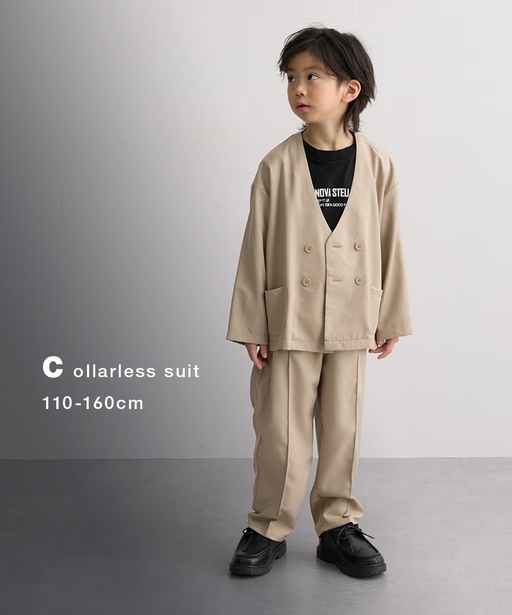 卒園 入学 卒業】ノーカラースーツ セットアップ（男の子） 通販