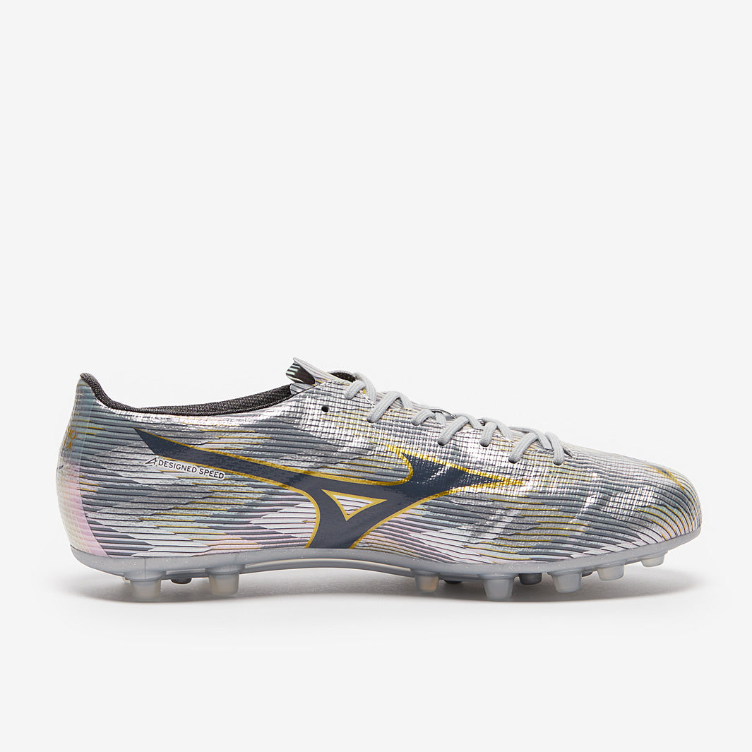 Mizuno Alpha II Made in Japan Artificial Grass - Galaxy Silver