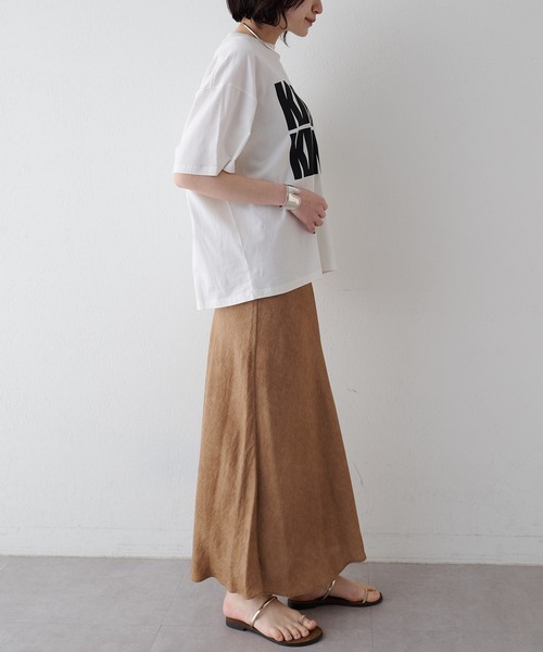 Whim Gazette（ウィム ガゼット） スカート ツイル顔料染めスカート