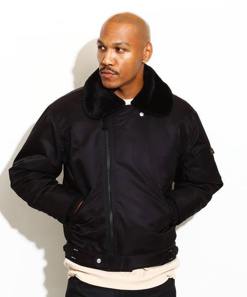 ROTAR（ローター） 革ジャン ライダース Military Rider Jacket メンズ