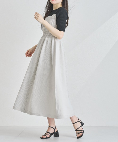 MISCH MASCH（ミッシュマッシュ） ワンピース ZOZO限定 配色ニット