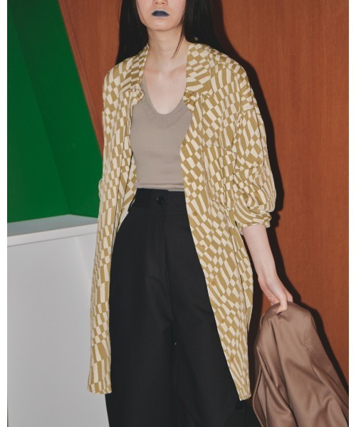 TODAYFUL（トゥデイフル）の「ジオメトリックオーバーシャツ（シャツ