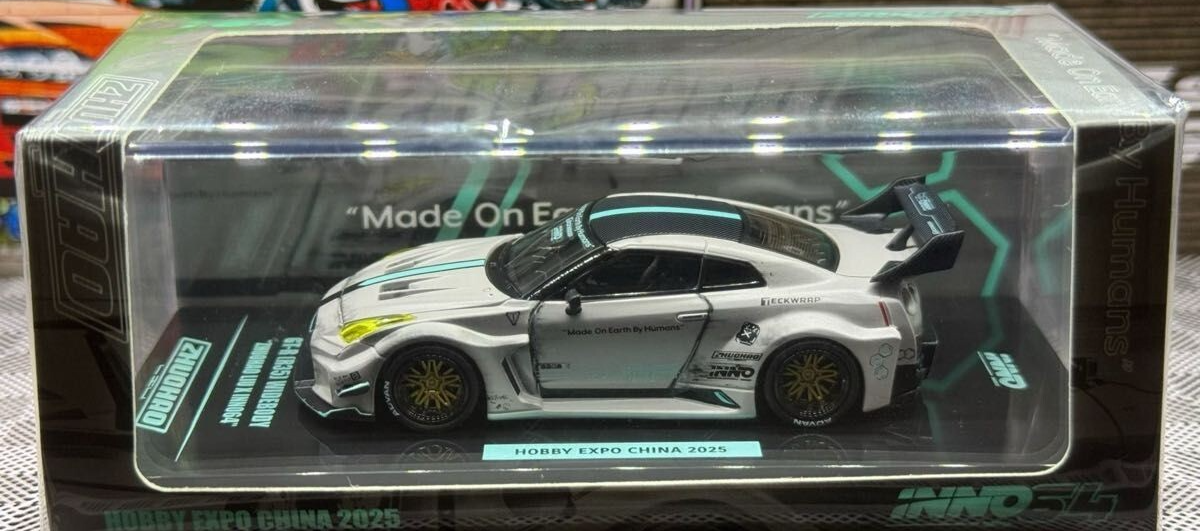 INNO64 Hobby Expo China 2025 Set of 2 GT-R R35 & PANDEM GR86 1/64
