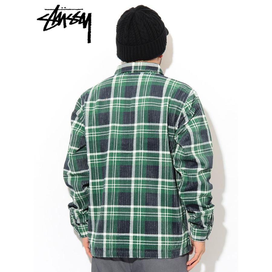 STUSSY（ステューシー） シャツ 長袖 メンズ Big Wale Cord Zip Up