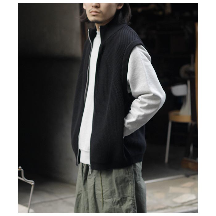 バトナー BATONER シグネチャー ドライバーズ コットン ベスト