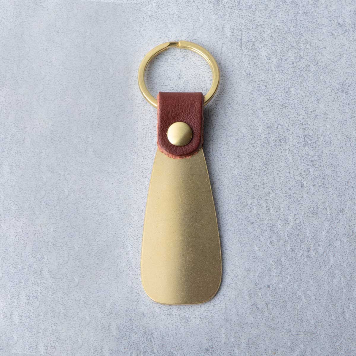 JAPAN FACTORY（ジャパンファクトリー） 栃木レザー 靴ベラ 真鍮