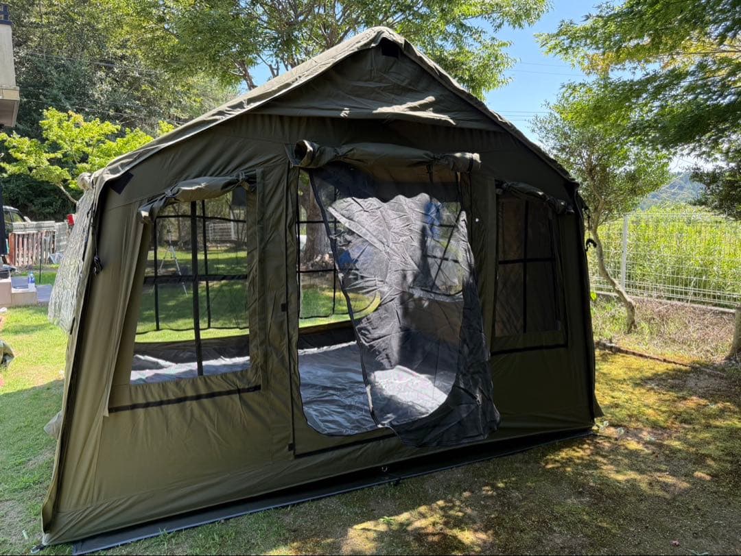 GOTENTIFY インクレータブルテント　前室テントエアーテント　おまけ付き Amazon.co.jp: GOTENTIFY インフレータブルテント エアー 簡単組み立て