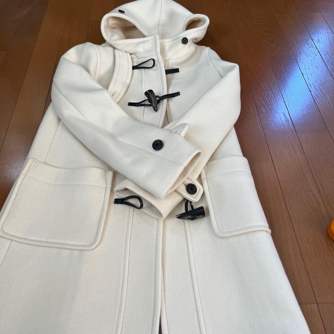 超美品！GREEN LABEL RELAXING ダッフルコート ホワイト green label relaxing（グリーンレーベルリラクシング） ダッフル