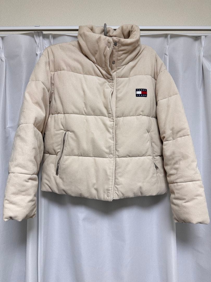  JEANS コーデュロイダウンジャケット　くれまぐエア ロゴ刺繍コーデュロイダウンジャケット[kd85] | レディース