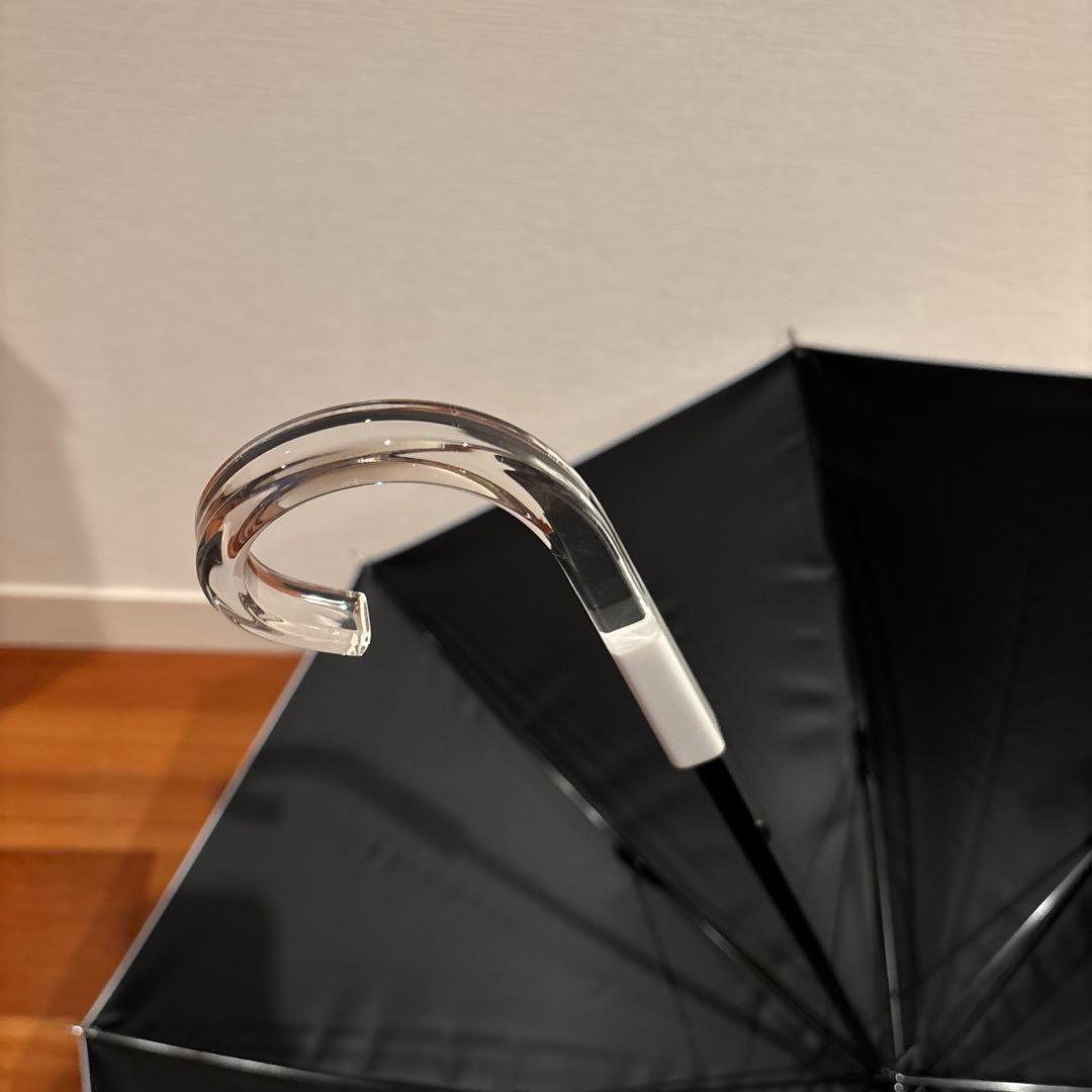 美品】サンバリア100 L moku 長傘 ブルー クリア手元 - メルカリ