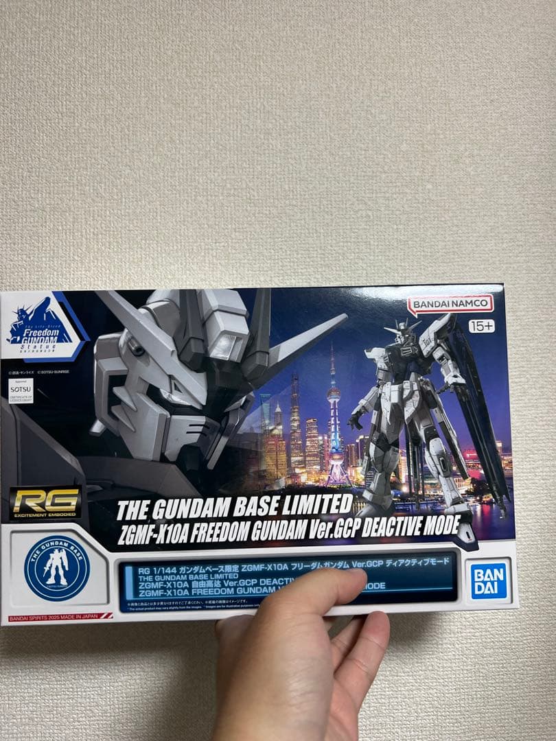 RG 1/144 フリーダムガンダムVer.GCP ディアクティブモード RG フリーダムガンダム Ver.GCP レビュー | ガンダムブログはじめました