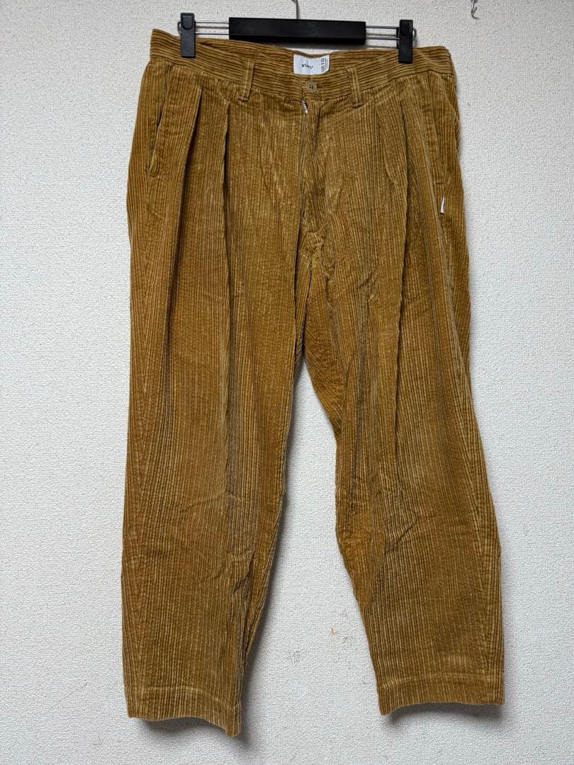2021AW wtaps ダブルタップス TUCK 02 / キャメル WTAPS WRKT2001 / Trousers / CPTL. Twill. Beige | HAVEN
