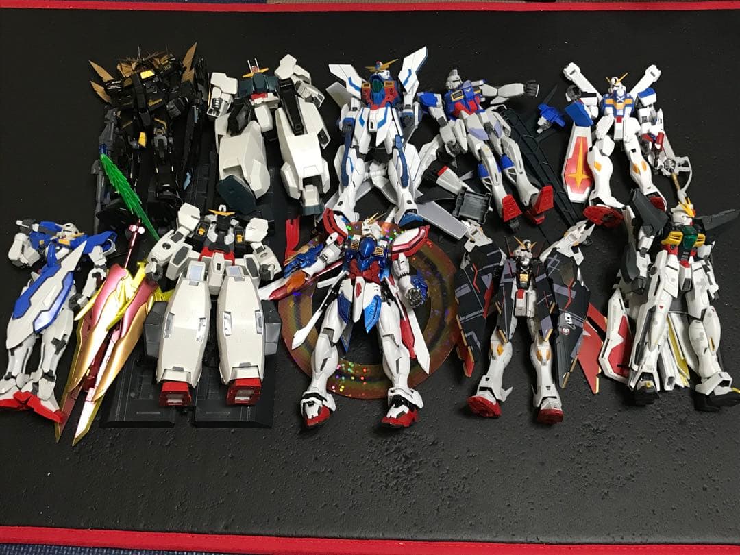 ガンプラ　MG 1/100系　ジャンク　まとめ売り クーポン対象】MG 陸戦型ガンダム 1/100 ガンプラ 組立済みジャンク品