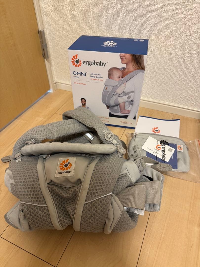 エルゴベビー　オムニブリーズ　グレー　パールグレー　抱っこ紐 エルゴベビー OMNI Breeze (オムニブリーズ) | エルゴベビー
